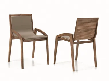 LEONARDO L33N - Leather chair by Arte Brotto - view 2